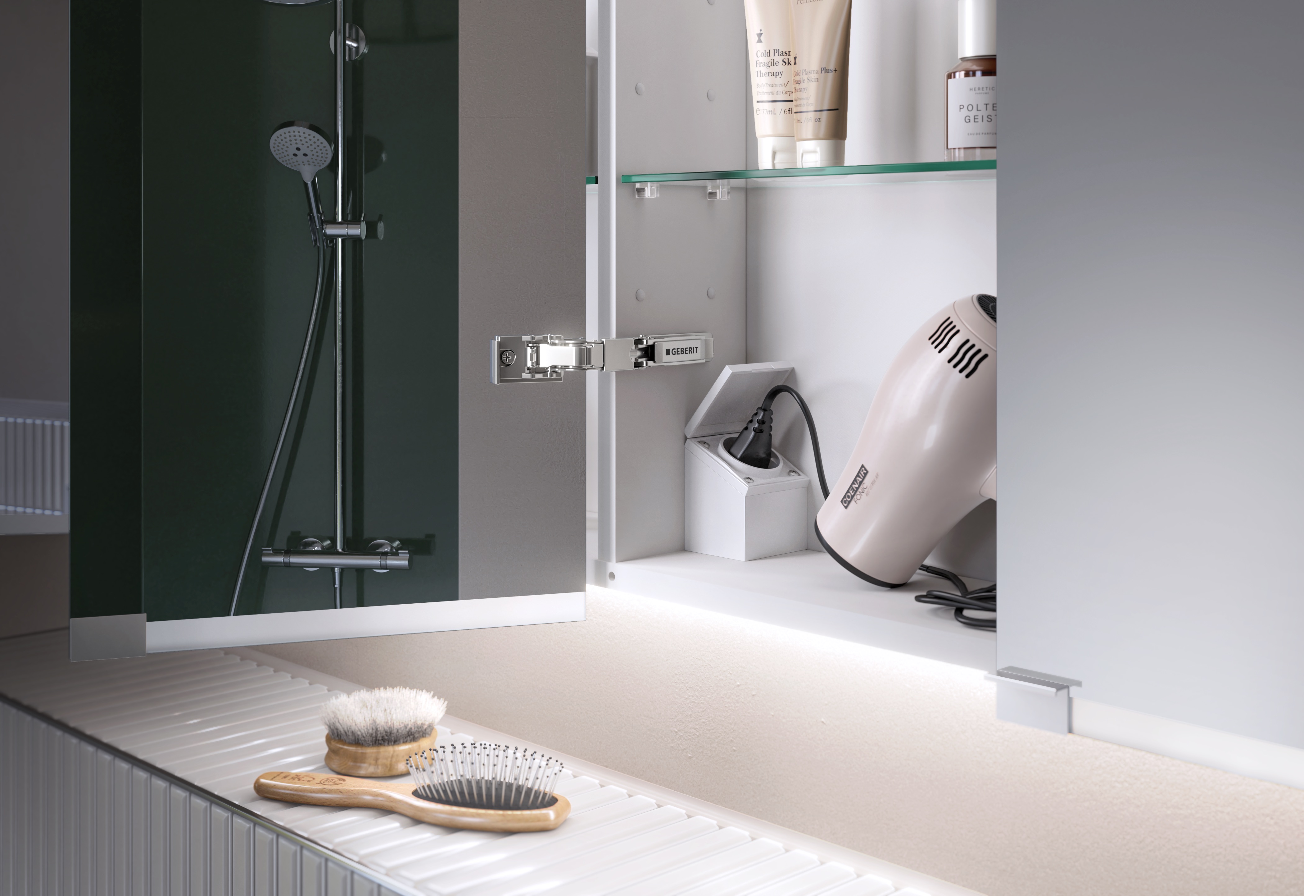 FotoGrote spiegelkast voor de badkamer? Geberit biedt ruimte én gemak